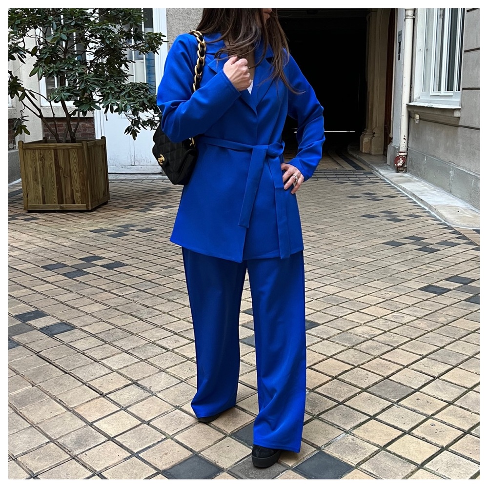 #01 PARIS 2 PIECE JACKET AND WRAP JACKET SET - Picture 8 of 10